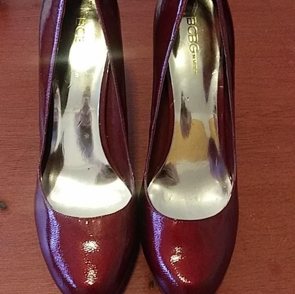 Bcbg generation red high heels